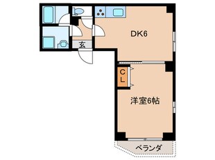 中馬込プレイスの物件間取画像